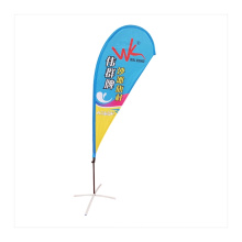 China Manufacturer Feather Flag Outdoor Feather Flag For Beach